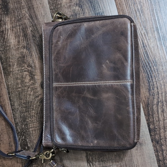 GTM~Conceal Carry Bag Distressed Buffalo Leather - Picture 6 of 14